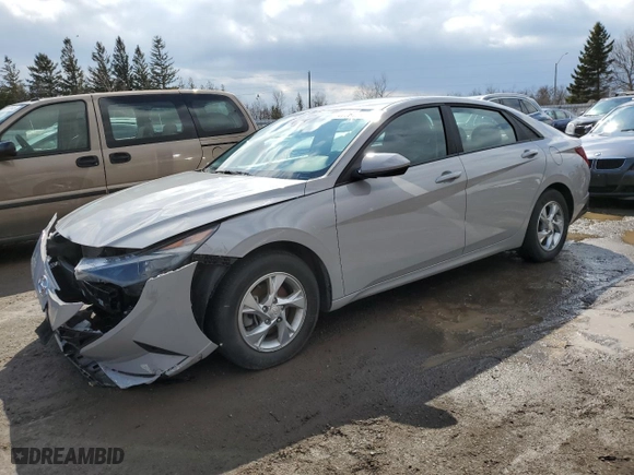 2023 Hyundai Elantra Preferred with VIN KMHLM4AG3PU469487, listed as a Copart auction lot 47761335 with 34,014 mi miles and Salvage Title. Bid and sale history available at carsss.com. Image 1.