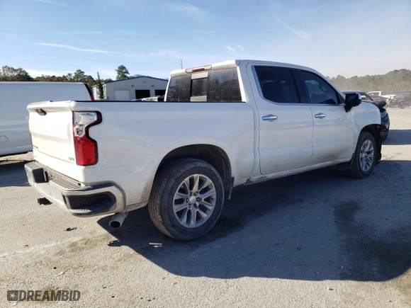 2019 Chevrolet Silverado 1500 LTZ with VIN 3GCPWEED8KG154203, listed as a Copart auction lot 83456524 with 60,336 mi miles and Salvage Title. Bid and sale history available at carsss.com. Image 3.