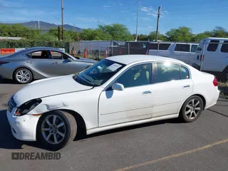 2006 Infiniti G35 with VIN JNKCV51E06M503890, listed as a IAAI auction lot 41604122 with 148,680 mi miles. Bid and sale history available at carsss.com. Image 6.