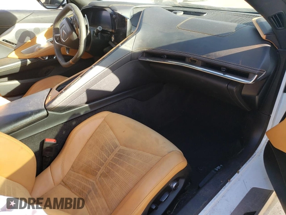 2020 Chevrolet Corvette 2LT with VIN 1G1Y72D47L5109191, listed as a Copart auction lot 77232024 with 48,644 mi miles and Salvage Title. Bid and sale history available at carsss.com. Image 8.
