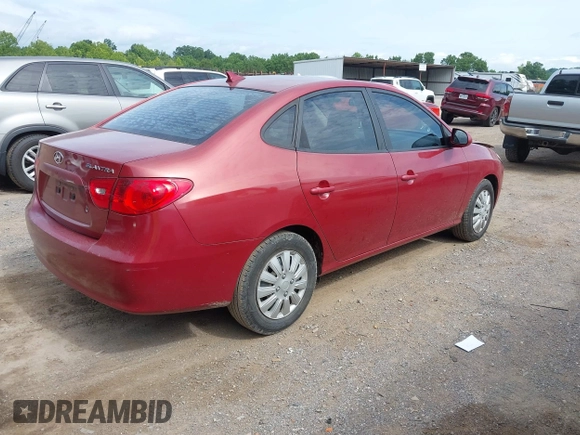 2009 Hyundai Elantra GLS with VIN KMHDU46D19U796024, listed as a IAAI auction lot 42461162 with 138,132 mi miles and . Bid and sale history available at DreamBid. Image 4.