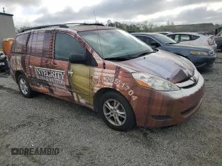 2007 Toyota Sienna CE with VIN 5TDZK23C17S009686, listed as a Copart auction lot 52074995 with 357,756 mi miles and Clean Title. Bid and sale history available at carsss.com. Image 4.