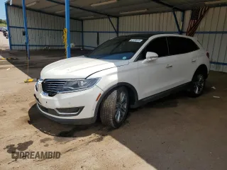 2016 Lincoln MKX Reserve with VIN 2LMPJ8LPXGBL42468, listed as a Copart auction lot 63709915 with 79,561 mi miles and Salvage title. Bid and sale history available at DreamBid. Image 1.