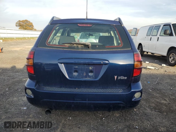 2005 Pontiac Vibe with VIN 5Y2SL63845Z400909, listed as a Copart auction lot 78331794 with 103,473 mi miles and Non Repairable. Bid and sale history available at carsss.com. Image 6.