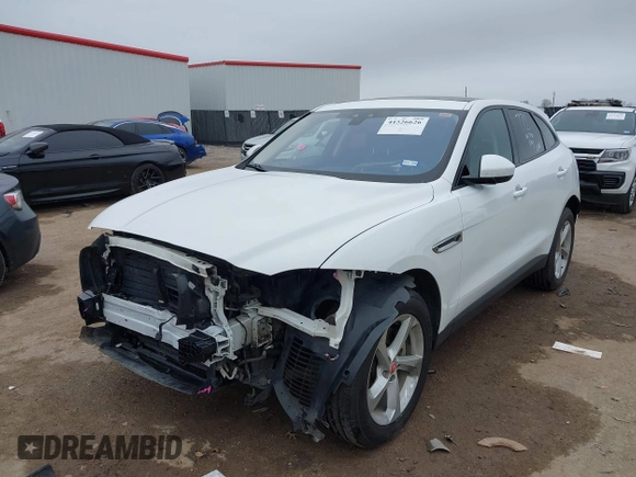 2018 Jaguar F-PACE 30t Premium with VIN SADCJ2GX5JA235163, listed as a IAAI auction lot 41526626 with 135,160 mi miles. Bid and sale history available at carsss.com. Image 18.