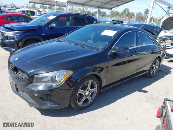 2014 Mercedes-Benz CLA-Class CLA 250 with VIN WDDSJ4EBXEN066403, listed as a IAAI auction lot 41694945 with 60,765 mi miles. Bid and sale history available at carsss.com. Image 18.