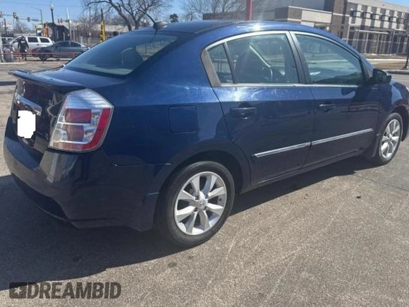 2011 Nissan Sentra S with VIN 3N1AB6AP0BL662442, listed as a Copart auction lot 46736035 with 129,190 mi miles and Clean Title. Bid and sale history available at DreamBid. Image 4.