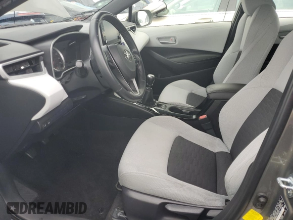 2019 Toyota Corolla Hatchback SE with VIN JTNK4RBE8K3054895, listed as a Copart auction lot 73881724 with 52,557 mi miles and Non Repairable. Bid and sale history available at carsss.com. Image 7.