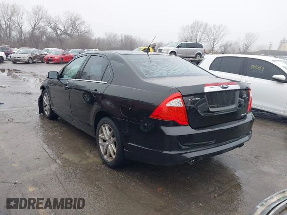 2011 Ford Fusion SEL with VIN 3FAHP0CG7BR221353, listed as a IAAI auction lot 41174122 with 152,766 mi miles. Bid and sale history available at carsss.com. Image 3.