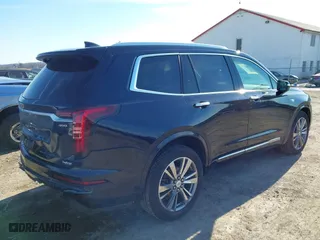 2021 Cadillac XT6 Premium Luxury with VIN 1GYKPDRS8MZ175544, listed as a IAAI auction lot 41591775 with 39,290 mi miles. Bid and sale history available at carsss.com. Image 4.