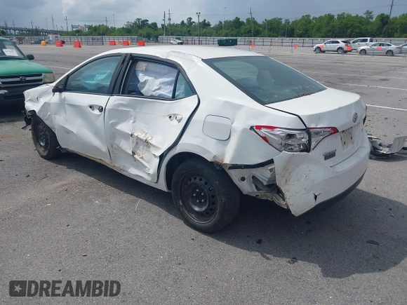 2016 Toyota Corolla L with VIN 2T1BURHEXGC580682, listed as a IAAI auction lot 42115397 with 109,601 mi miles and . Bid and sale history available at DreamBid. Image 3.