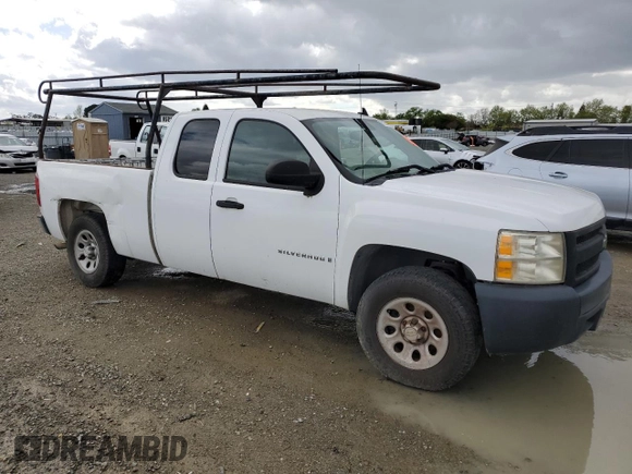 2007 Chevrolet Silverado 1500 LT w/1LT with VIN 2GCEC19CX71565063, listed as a Copart auction lot 51246145 with 0 mi miles and Clean Title. Bid and sale history available at carsss.com. Image 4.