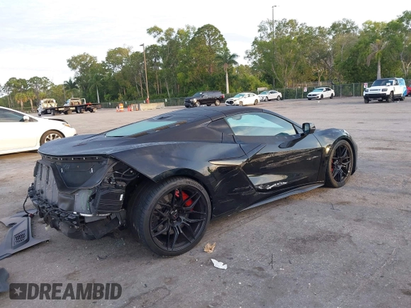 2023 Chevrolet Corvette 2LZ z VIN 1G1YE2D37P5601920, wystawiony jako IAAI lot #42228296 z przebiegiem 19 976 mil mil oraz . Historia ofert i sprzedaży dostępna na DreamBid. Obrazek 4.
