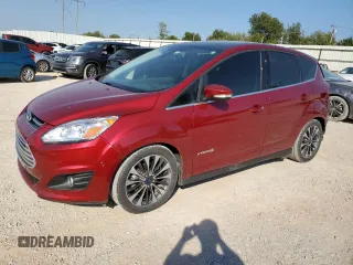 2017 Ford C-Max Titanium z VIN 1FADP5DU6HL100322, wystawiony jako Copart lot #75319584 z przebiegiem 75 048 mil mil oraz Szkoda całkowita • Salvage title. Historia ofert i sprzedaży dostępna na DreamBid. Obrazek 1.
