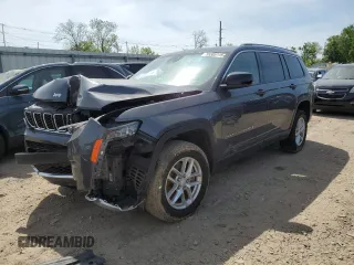 2023 Jeep Grand Cherokee Laredo with VIN 1C4RJKAG6P8828528, listed as a Copart auction lot 58305115 with 57,262 mi miles and Salvage title. Bid and sale history available at DreamBid. Image 1.