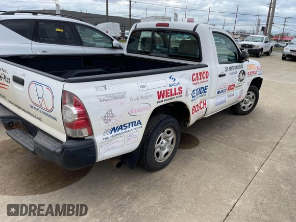 2010 Toyota Tacoma with VIN 5TENX4CN4AZ745562, listed as a IAAI auction lot 41849869 with 471,417 mi miles. Bid and sale history available at carsss.com. Image 4.
