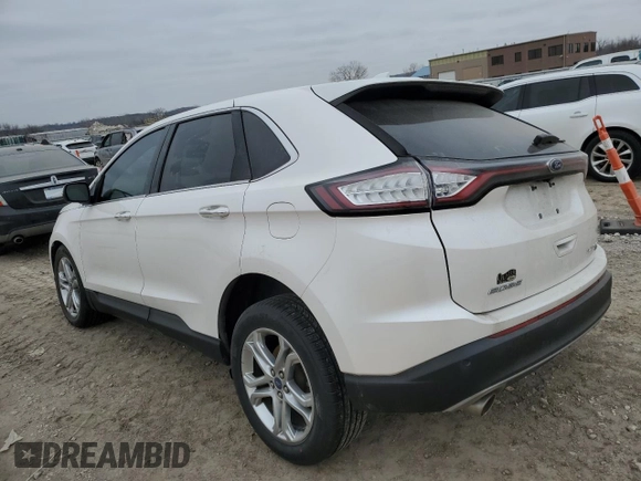 2017 Ford Edge Titanium with VIN 2FMPK4K87HBC31275, listed as a Copart auction lot 44684055 with 83,430 mi miles and Salvage Title. Bid and sale history available at carsss.com. Image 2.