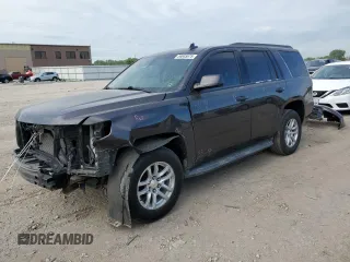 2016 Chevrolet Tahoe LS z VIN 1GNSKAKC4GR230766, wystawiony jako Copart lot #56045675 z przebiegiem 149 870 mil mil oraz Szkoda całkowita • Salvage title. Historia ofert i sprzedaży dostępna na DreamBid. Obrazek 1.