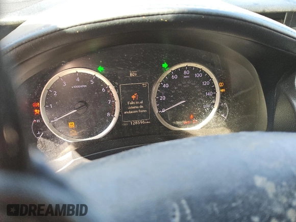 2016 Lexus IS 200t with VIN JTHBA1D27G5035640, listed as a Copart auction lot 46636135 with 128,596 mi miles and Clean Title. Bid and sale history available at DreamBid. Image 9.