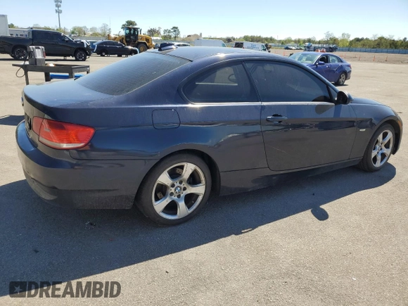 2007 BMW 3 Series 328xi with VIN WBAWV53507P077806, listed as a Copart auction lot 55670105 with 169,046 mi miles and Salvage title. Bid and sale history available at DreamBid. Image 3.