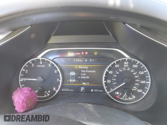 2017 Nissan Murano SL with VIN 5N1AZ2MH8HN100444, listed as a IAAI auction lot 41565075 with 83,520 mi miles and . Bid and sale history available at DreamBid. Image 7.