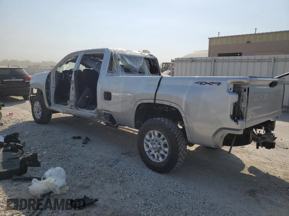 2020 Chevrolet Silverado 3500HD LT with VIN 1GC4YTE70LF204431, listed as a Copart auction lot 74904264 with 52,151 mi miles and Salvage Title. Bid and sale history available at carsss.com. Image 2.