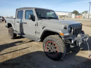 2021 Jeep Gladiator High Altitude with VIN 1C6JJTFMXML545826, listed as a Copart auction lot 80416843 with 36,034 mi miles. Bid and sale history available at carsss.com. Image 4.