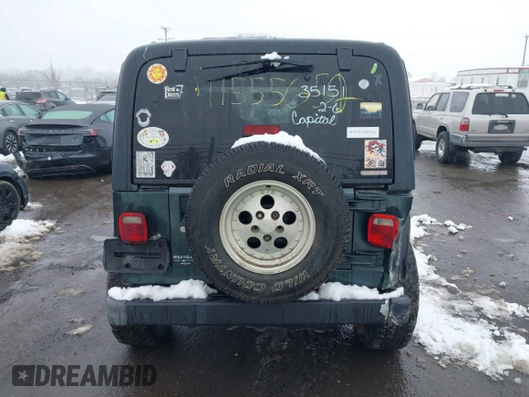 2003 Jeep Wrangler X with VIN 1J4FA39S13P310046, listed as a IAAI auction lot 41555652 with 177,503 mi miles and . Bid and sale history available at DreamBid. Image 17.