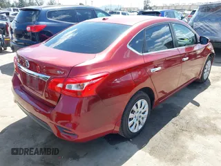 2017 Nissan Sentra S with VIN 3N1AB7AP6HY404508, listed as a IAAI auction lot 41943134 with 54,649 mi miles and . Bid and sale history available at carsss.com. Image 4.