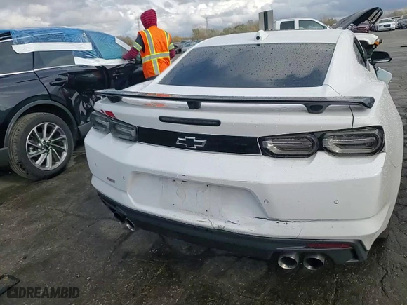 2021 Chevrolet Camaro 2SS with VIN 1G1FH1R70M0102938, listed as a Copart auction lot 78745944 with 19,366 mi miles and Salvage Title. Bid and sale history available at carsss.com. Image 13.