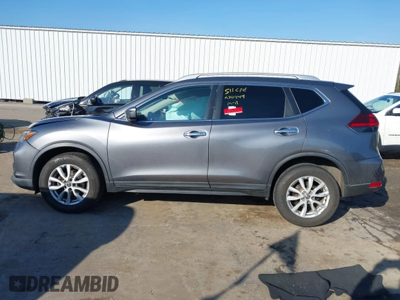 2019 Nissan Rogue SV with VIN KNMAT2MV8KP539960, listed as a IAAI auction lot 41768242 with 79,118 mi miles. Bid and sale history available at carsss.com. Image 14.