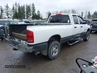 2005 Dodge 2500 SLT with VIN 3D7KS28CX5G707046, listed as a IAAI auction lot 41658185 with 213,266 mi miles and . Bid and sale history available at DreamBid. Image 4.