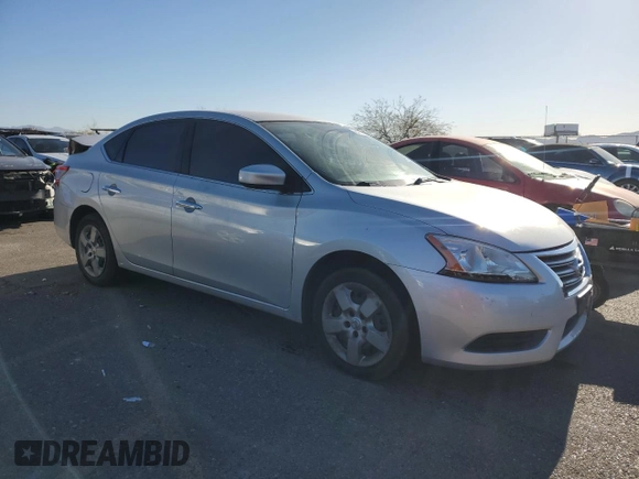 2014 Nissan Sentra SV with VIN 3N1AB7AP4EY234662, listed as a Copart auction lot 84711994 with 113,733 mi miles and Salvage Title. Bid and sale history available at DreamBid. Image 4.