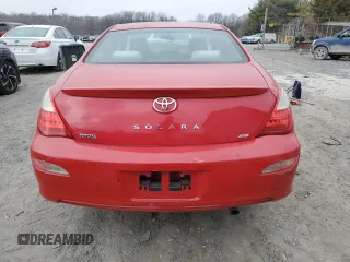 2007 Toyota Solara SE with VIN 4T1CE30P07U757895, listed as a Copart auction lot 49173295 with 184,217 mi miles and Clean Title. Bid and sale history available at carsss.com. Image 6.