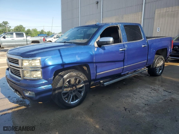 2015 Chevrolet Silverado 1500 High Country with VIN 3GCUKTEC8FG227831, listed as a Copart auction lot 42910125 with 743,860 mi miles and Non Repairable. Bid and sale history available at carsss.com. Image 1.
