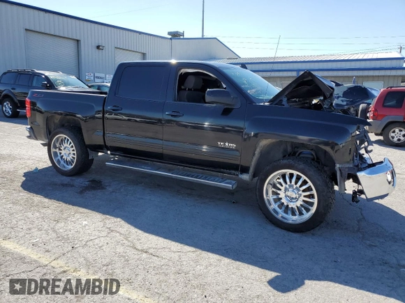 2017 Chevrolet Silverado 1500 LT with VIN 3GCPCREC1HG425683, listed as a Copart auction lot 49746205 with 0 mi miles and Salvage Title. Bid and sale history available at carsss.com. Image 4.