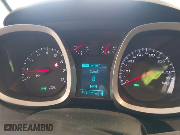 2015 Chevrolet Equinox LTZ with VIN 2GNFLHE37F6270739, listed as a IAAI auction lot 41834995 with 173,751 mi miles and . Bid and sale history available at DreamBid. Image 7.