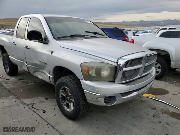 2006 Dodge Ram 1500 SLT with VIN 1D7HU18N46J180802, listed as a Copart auction lot 85781674 with 216,660 mi miles and Salvage Title. Bid and sale history available at carsss.com. Image 10.
