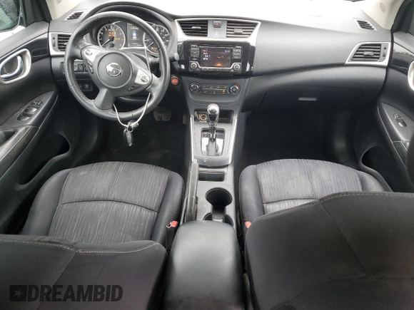 2017 Nissan Sentra S with VIN 3N1AB7AP4HY210804, listed as a Copart auction lot 57949175 with 145,154 mi miles and Salvage title. Bid and sale history available at DreamBid. Image 8.