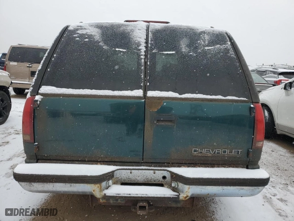 1997 Chevrolet Tahoe with VIN 1GNEK13R3VJ406119, listed as a Copart auction lot 87986295 with 182,367 mi miles and Clean Title. Bid and sale history available at carsss.com. Image 6.