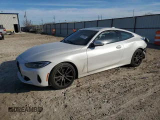 2023 BMW 4 Series 430i with VIN WBA53AP05PCM02174, listed as a Copart auction lot 88730895 with Not Provided miles and Salvage Title. Bid and sale history available at DreamBid. Image 1.