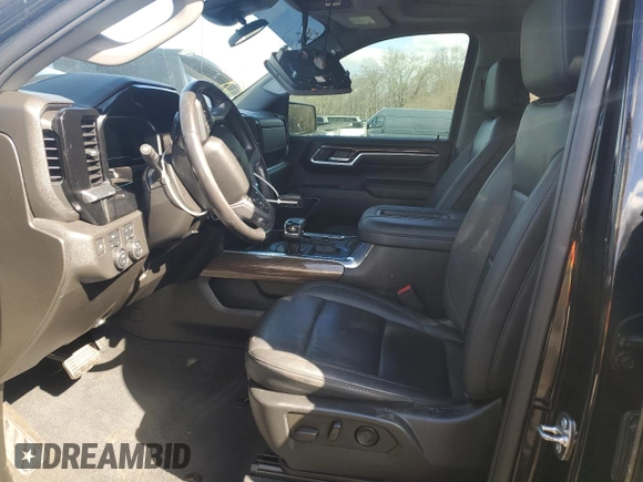 2022 Chevrolet Silverado 1500 RST with VIN 1GCUDEED0NZ528834, listed as a Copart auction lot 48775355 with 47,870 mi miles and Salvage Title. Bid and sale history available at carsss.com. Image 7.