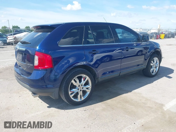 2011 Ford Edge Limited with VIN 2FMDK3KCXBBA70395, listed as a IAAI auction lot 42343257 with 89,559 mi miles and . Bid and sale history available at DreamBid. Image 4.