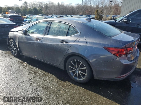 2017 Acura TLX V6 w/Technology Pkg with VIN 19UUB3F58HA000593, listed as a Copart auction lot 43967695 with 83,241 mi miles and Non Repairable. Bid and sale history available at carsss.com. Image 2.