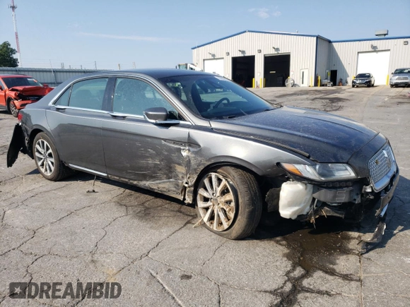 2020 Lincoln Continental Standard with VIN 1LN6L9PK9L5602959, listed as a Copart auction lot 65956554 with 66,608 mi miles and Salvage Title. Bid and sale history available at carsss.com. Image 4.