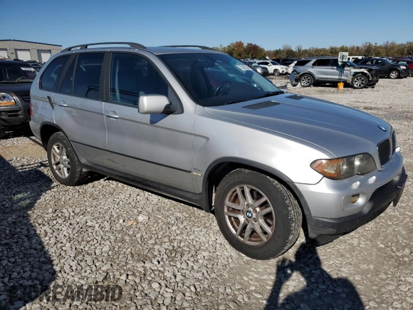2004 BMW X5 3.0i with VIN 5UXFA13544LU20769, listed as a Copart auction lot 78435554 with 220,775 mi miles and Salvage Title. Bid and sale history available at carsss.com. Image 4.