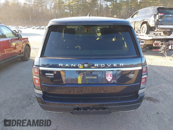 2018 Land Rover Range Rover HSE with VIN SALGS2SV7JA506166, listed as a IAAI auction lot 41273614 with 72,884 mi miles and . Bid and sale history available at DreamBid. Image 17.