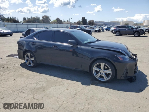 2012 Lexus IS 250 with VIN JTHBF5C29C5161485, listed as a Copart auction lot 51951355 with Not Provided miles and Salvage Title. Bid and sale history available at DreamBid. Image 4.