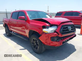2022 Toyota Tacoma SR with VIN 3TYAX5GN6NT060646, listed as a IAAI auction lot 42186513 with 46,735 mi miles and . Bid and sale history available at DreamBid. Image 1.