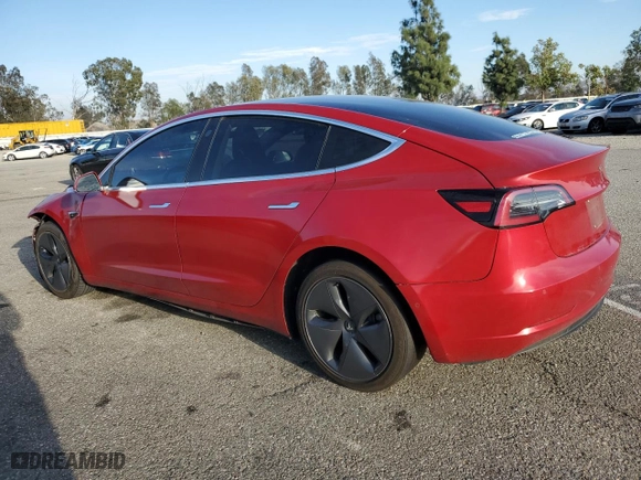2018 Tesla Model 3 Long Range Battery with VIN 5YJ3E1EA5JF046206, listed as a Copart auction lot 45583725 with 78,083 mi miles and Salvage Title. Bid and sale history available at carsss.com. Image 2.